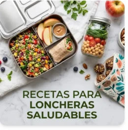 Portada Recetas para loncheras saludables